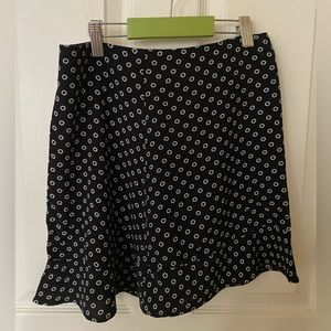 Black and White Calvin Klein mini skirt (size 25)